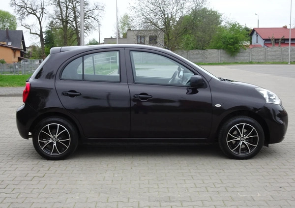 Nissan Micra cena 22700 przebieg: 93200, rok produkcji 2015 z Mońki małe 92